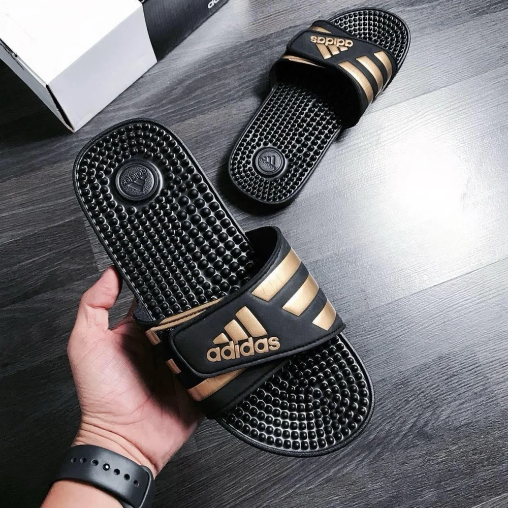 ADIDAS • Adissage Slide Sandals from Finish Line Includes Box - Picture 4 of 16